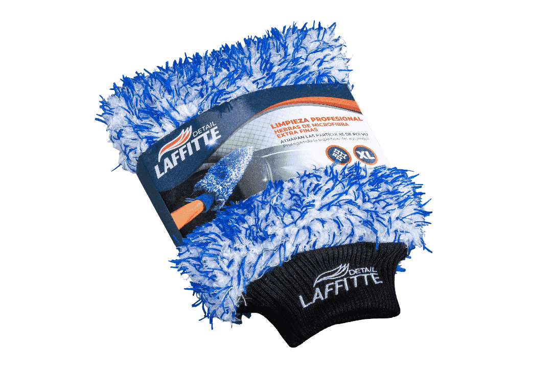 Laffitte Guante Lavado Microfibra Premium - Producto de detailing automotor disponible en Barsu